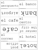 Spanish Transportation Vocabulary