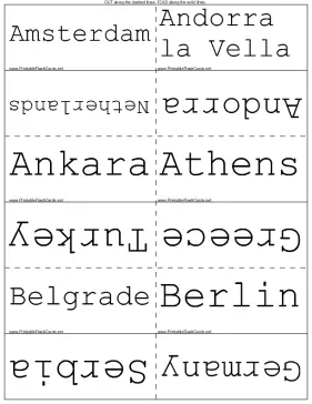 European Capitals template