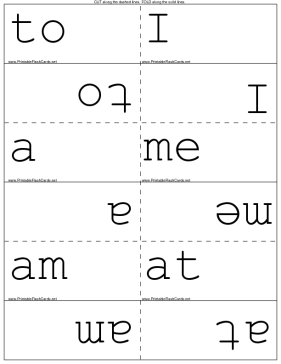 Kindergarten Sight Words template