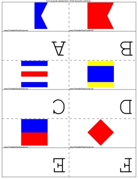 Maritime Flags template