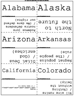 State Mottos template