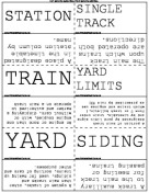 Railroad Terms