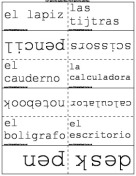 Spanish Words for the Classroom
