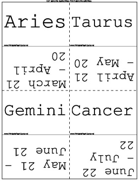 Astrology Dates template