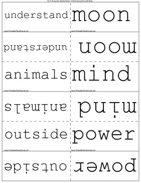 Fourth Grade High Frequency Words First 100 template