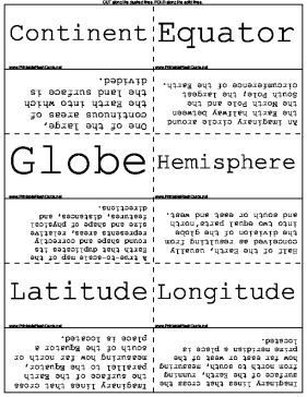 Global Geography template