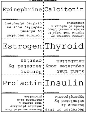 Hormones template