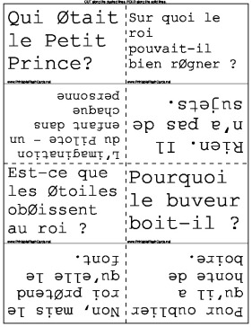Le Petit Prince template