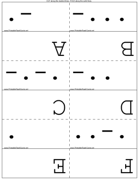Morse Code template