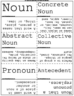 Nouns template