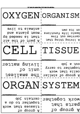 Organisms template