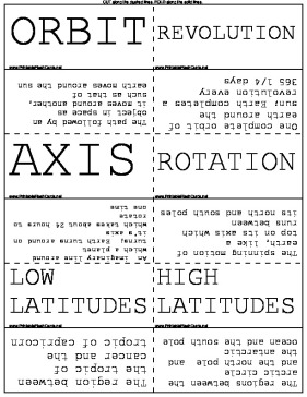 Planetary Movement template