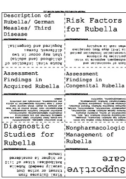 Rubella template