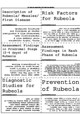Rubeola/Measles template