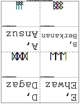 Runic Alphabet template