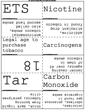 Tobacco and Smoking template