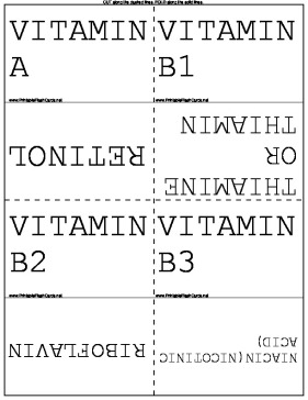 VITAMINS template