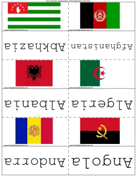 World Flags template