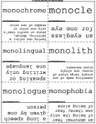 Mono vs. Poly template