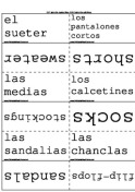 Spanish Clothing